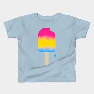 One Proud Popsicle - Pan Pride Flavor Kids T-Shirt